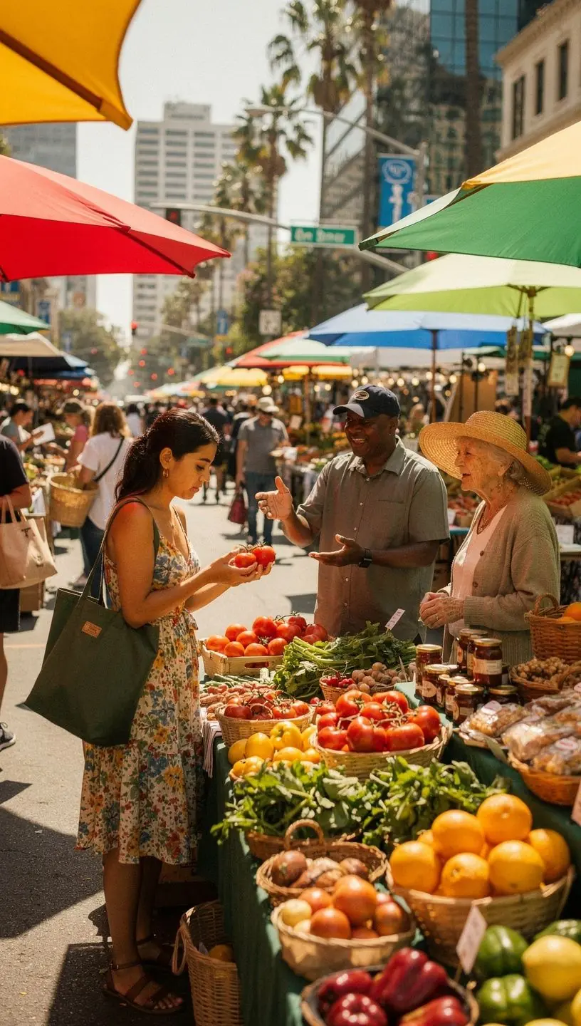 Smart home technology enhancing urban living environments.